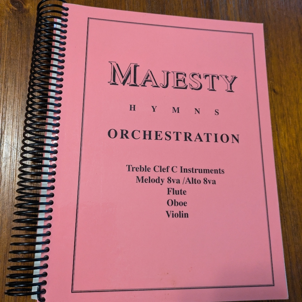 Like New Majesty Hymns Orchestration Hymnal